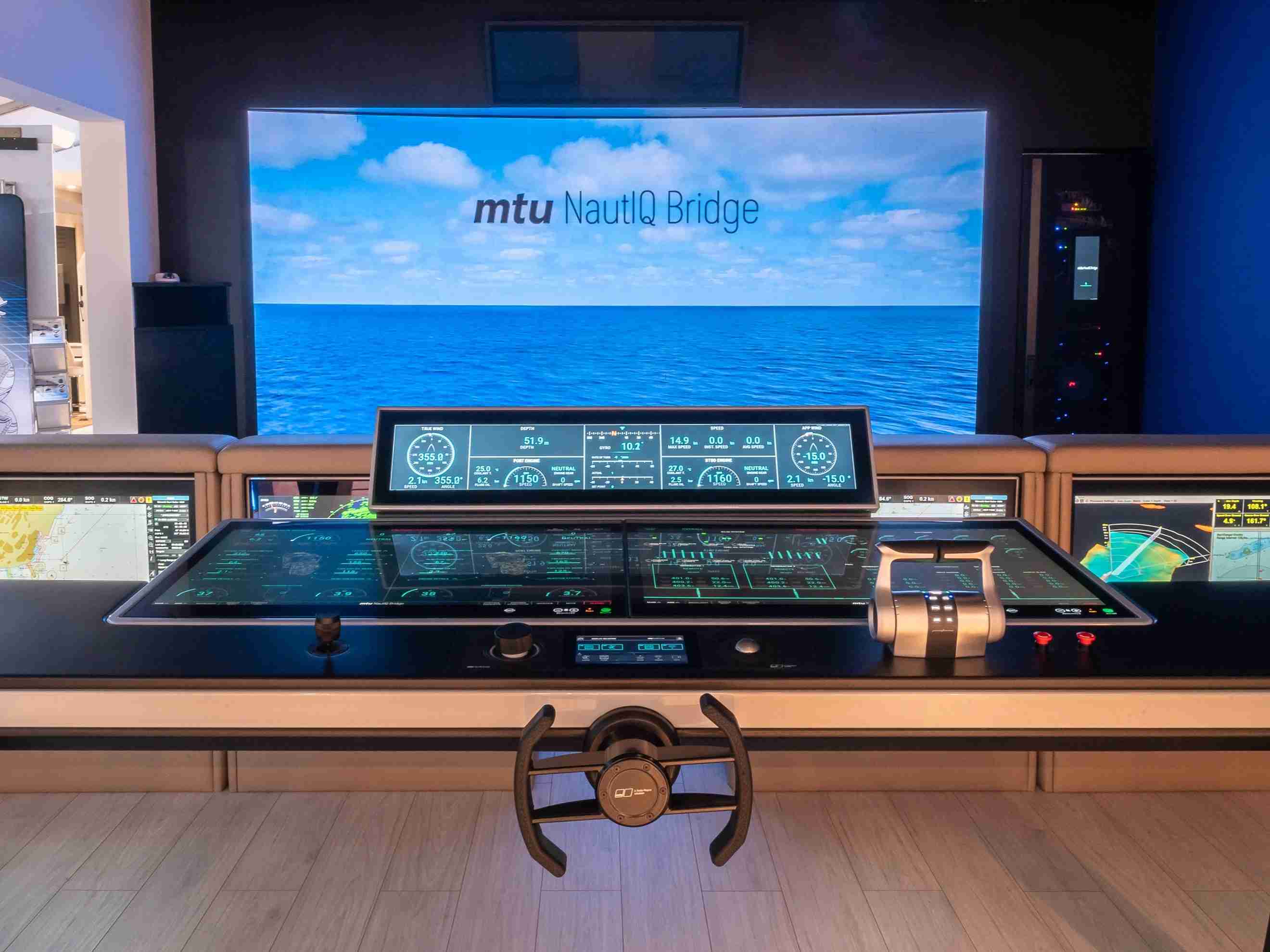 Rolls-Royce Power Systems to supply mtu NautIQ Bridge to Overmarine